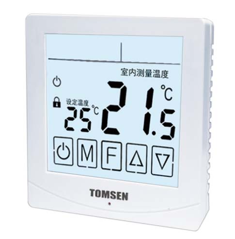 TM813系列大屏液晶顯示觸摸型溫控器(電暖/水暖)